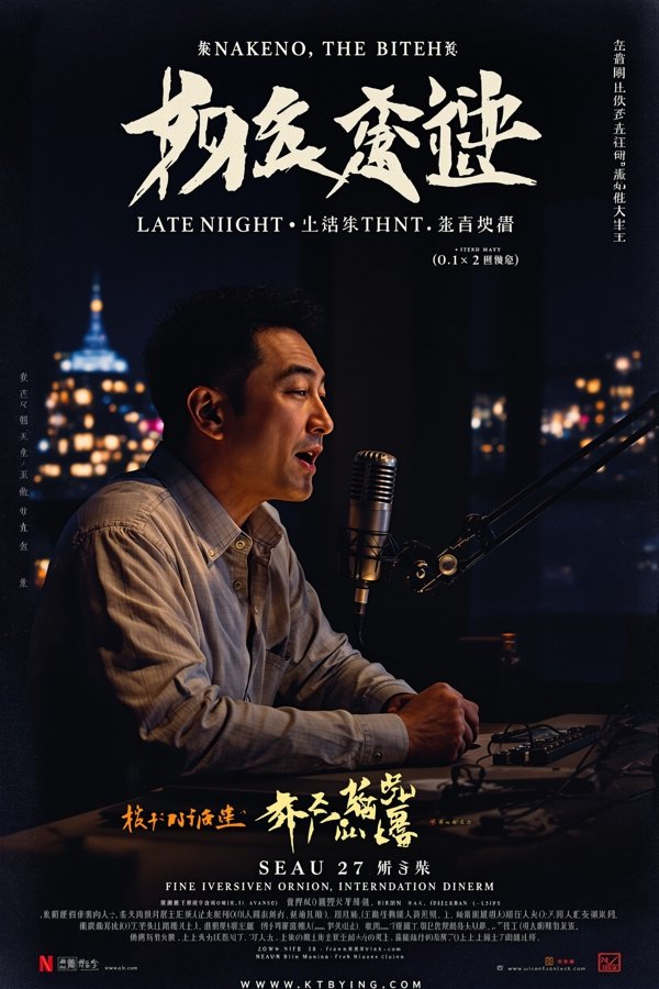 深夜电台电影海报